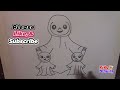 👻 Happy Ghost Family Halloween Wall Art for Kids | Kids Drawing