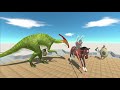 Heroes from Ancient Human Faction vs ALL UNITS in Sky Animal Revolt Battle Simulator