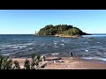Hiking Wetmore Landing to Little Presque Isle in Marquette, Michigan