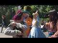 Mad Hatter & Alice - This is why both are never invited to be in Parades!