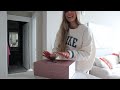 HOME VLOG🧸☁️: cozy days in my life, protein oats recipe,  AMAZON workout clothes TRY ON!