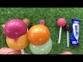 ASMR MUKBANG Watermelon Desserts Cutting Rainbow. Lollipo Cutting Rainbow.Gummy Candy