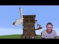 CHEATING with INSTANT BUILD MOD in Minecraft!