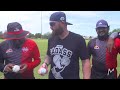 Cricket Players SCHOOL Baseball PROS!! | King of Juco x Jonny Gomes