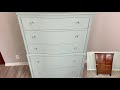 Furniture Makeover | Country Chic Paint Trash to Treasure Dresser Furniture Flip | Start to Finish