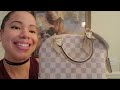 My First Louis Vuitton Damier Azur Handbag!🤍