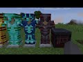 The new minecraft  armor features