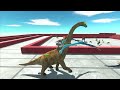 Escape From Alien Brachiosaurus - Last Survivor | Animal Revolt Battle Simulator