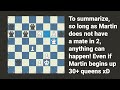 Can Martin Beat Stockfish with FORTYSEVEN Queens?