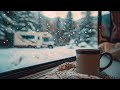 Relaxing Music ||Inviting Winter Vibes: Embracing Cozy Moments in an Indoor Tea Haven