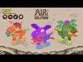 Quad Element Monsters - All Islands and Common/Rare/Epic | My Singing Monsters