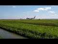 China Airlines A350-900 departing from Schiphol runway 36L