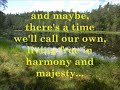 Thom Pace - Maybe - Theme from Grizzly Adams (lyrics)