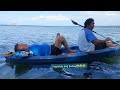 KAYAK/BOATING ON CLEAR BLUE WATERS OF MOOG, LAGUINDINGAN, MISAMIS OR., PHILIPPINES