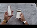 Google Pixel Fold + Z Fold3 | Outdoor Physical Comparison & 1st Thoughts | Porcelain (Part 2)