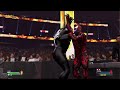 Venom vs Carnage WWE2K24 TLC Match Ultimate Destruction