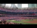 Toronto Blue Jays Canada Day 150 National Anthems Flag Reveal July 1st, 2017 Rogers Centre