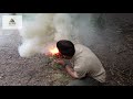 BOW DRILL for BEGINNERS - Friction fire lighting tips