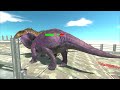 Carcharodontosaurus Death Run - Animal Revolt Battle Simulator
