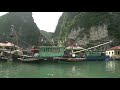 floating fishing village in ha long bay