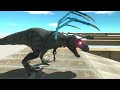 Escape From Alien Old Goat Rex - Last Survivor - Swirl Course | Animal Revolt Battle Simulator