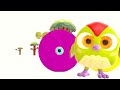 HOP HOP THE OWL🦉 Boat Cartoon for babies 🌈 Learn colors for kids