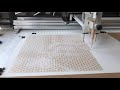 Axidraw Time Lapse of a kumiko pattern