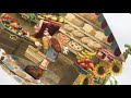 Gouache Illustration Time-lapse and Voice Over✨| A Day at the Market🍄