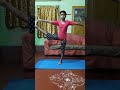 Yoga performed by SREEPARNA MONDAL on International Yoga Day.