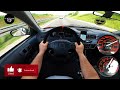 Honda Civic EJ9 1.4 75HP | ACCELERATION & TOPSPEED on German Autobahn POV