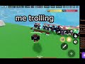 I was in a insight video Roblox bedwars