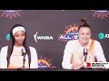 Angel Reese & Kayla McBride speak on WNBA All-Star 2024, Cheryl Miller, individual growth