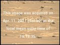 NASA's Mars Perseverance rove Apr. 11, 2021 (Sol 50) at the#nasa  local #motivation  solar #mumbai