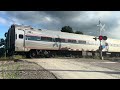 7/5/24 - Amtrak Wolverine 355 WB Siemens Charger SC-44 with Venture cars at Fletcher Road