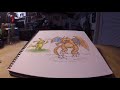 Pikachu & Charizard Speed Art