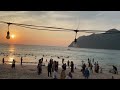 Pantai Lampuuk Penuh Sesak Wisatawan Libur Idul Adha 2024