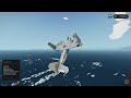 Water Plane CHASED DOWN BY CRAZY KRAKEN In Stormworks!