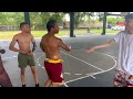 FNF expose TRASH TALKERS in They Own HOOD! 3v3 Basketball in the Hood!