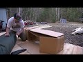 Building a Wall Tent Platform with Rough Sawn Lumber