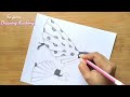 Mother's Day Drawing with Pencil sketch for beginners || Anneler günü çizim  || رسم عيد الأم