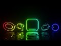 Smooth Gradient Neon RGB (rainbow) Shader - Blender Tutorial