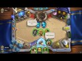 Hearthstone: Paladin Oozemaker vs Token Druid, Aggro Mage