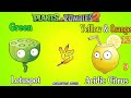 Team GREEN vs YELLOW & ORANGE Plants - Who Will Win? - PvZ 2 Team Plant Vs Team Plant