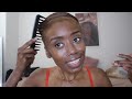 DIY dyeing my natural hair honey blonde!! 😮 using Clairol Textures and tones