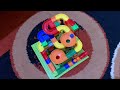45 minutes satisfying with marble run building blocks