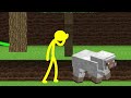 Stickman VS Minecraft: Impossible Obstacle Course - AVM Shorts Animation