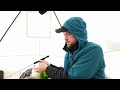 -40° Solo Camping 4 Days | Snowstorm & Hot Tent on the Ice