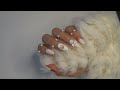 Cute Cat Paw Coquette 🎀 Kawaii Nail art tutorial ( eng sub ) • EASY ASMR with light lofi music ✨