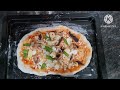 Homemade Whole Wheat veg Pizza  full recipe