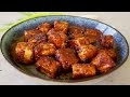 Soy Garlic glazed Tofu!